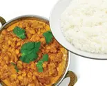 ダル(豆)カレーセット+ナン又はライス（M4DINING）
