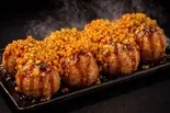ザクザクビリ辛たぬきたこ焼き(8個)（タコとハイボール 横浜杉田店）