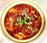 魚肉激辛煮込み（中国家常菜 祥龍房）