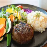 のっけ野菜のハンバーグランチ(Cafe りあん)