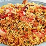 海老ビリヤニ+ヨーグルトサラダ(Shrimp Biriyani+Salad)（SAVOR THE ASIAN TABLE）