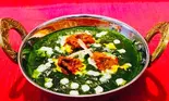 ほうれん草マトンカレー/Sag mutton curry（エベレストキッチン インディアンネパールレストラン 本店）