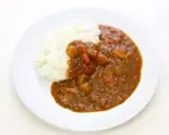 カレー×メンチカツ（TACHINOMI-BAR 丸金）