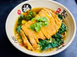 カレーパイコー麺 / 咖喱大排面(天津福味餃子)