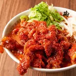 辛い肉汁麺レベル3(肉汁麺ススム 新橋店)