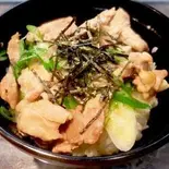 塩味鶏丼（鶏丼の伊藤商店）