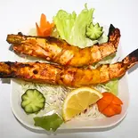 タンドリープラウン2P tandoori prawn（ナマステキッチン）