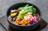 四川風 麻婆豆腐カレーSP(茄子、パクチー付)（中目黒カレー 明凛堂）