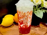 ストロベリーミニタピオカサゴココナッツミルク（台湾タピオカミルクティー 茶の物語 上野店 CHAWUYU BUBBLE TEA）