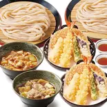 満腹デリセット 2人前 天盛り＆つけ汁うどん（久兵衛屋 南与野店）