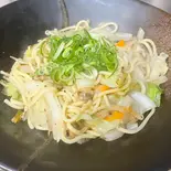 豚肉焼きそば 特大 塩味（西松家）