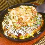 お好み焼き(ブタ玉、イカ玉、エビ玉)（蛸屋本店 那覇松尾店 takoyahonten nahamatuo）