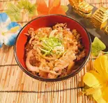 甘辛牛丼(おばんざいときしめん鯱)