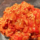 チャンジャー(門外不出の激ウマダレ 焼肉 アリラン亭)