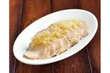 ゆで鶏葱ダレ Boiled Chicken with Scallion Sauce（タイガー餃子軒 広尾）