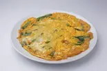 ニラと玉子炒め（中華料理美山飯店）