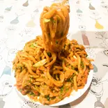 チキン焼きカレーうどん Chicken Yaki Curry Udon（インド・ネパールレストラン シバサクティ）