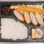 大海老フライ＆ミルフィーユカツ弁当（ライブキッチン＆カツ）