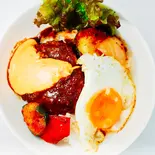 チーズロコモコ（手作りお弁当 あさひ家）