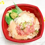 炙りトロサーモン縁側ねぎとろ丼（丼丸 政宗 中村橋店）