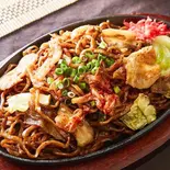 韓国キムチホルモン焼きそば(ホルモン焼きそば おとうちゃん 黄金町店)