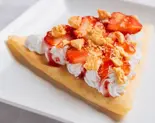 イチゴミルフィーユ(URU-ZU crepe 天六店)