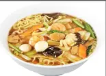 五目湯麺(ランチ)(易福菜館)