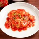 海老のチリソース(大皿)(龍盛菜館 水天宮店)