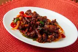 ドライマトンとチリ野菜炒め Dry Mutton(SAPANA赤坂見附店(アジアンダイニング&バー))