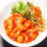 海老のチリソース（中華料理　南砂餃子坊　北砂店）