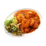 海老のチリソース（珉珉 飯田橋店）