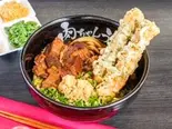 肉うどん ちくわ天(肉ちゃんうどん御笠川店)