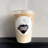 カフェラテ ice（SHELTER COFFEE）