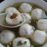 沙县家 包肉鱼丸汤(肉入り魚団子)6個（友誼食府 立川店）