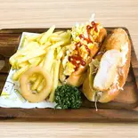 エビドッグセット（KAITAN CAFE）