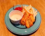 フィッシュ＆チップス（ペリペリチキン＆チキンバーガー ファイヤーチキン 菊川店 Fire Chicken）