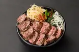 韓国焼肉ハラミステーキ丼(100g) Harami Yakiniku Steak Korean Bowl（ハラミステーキ丼＆ビビンバ 「ハラミ市場」 日暮里店）
