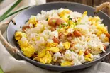 蛋炒饭 玉子チャーハン(中国流ピリ辛しゃぶしゃぶ 冒牌火锅菜)