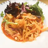 トマトガーリックPasta（旨いもの家 あづま）