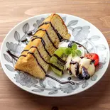 米粉のシフォンケーキ(季節のケーキ)（【オーガニックと米粉のお店】chou chou me cafe/sakabar）