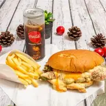 チキンフィレオ(Wチーズ)セット（バーガーキンボシお花茶屋店）