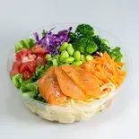 スモークサーモン＆パスタサラダ（HIGH FIVE SALAD 奥神楽坂店）