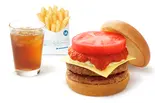 【ドリンクセット】ダブルモスチーズバーガー(モスバーガー 薬院店)