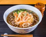 かき揚げそば（丼とそば八）