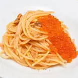 いくらとウニと明太子のバター風味 Salmon Roe & Sea Urchin & Spicy Fish Roe in Butter(RajaVetta 池尻店)