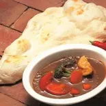 野菜カリー&ナン Vegetable Curry with Naan(RajaVetta 池尻店)
