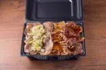 網焼きネギ豚タン&牛カルビ&ハラミ弁当(焼肉ライク 錦糸町北口店)