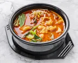 ユッケジャンスープ（焼肉兄弟 亀戸店）
