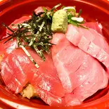 本まぐろ3色丼（鮨とSAKE  茶屋町Marry）