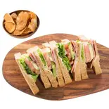 ベーコンとアボカドのサンドイッチ Bacon and avocado sandwich（Hamburger ＆ Sandwich base）